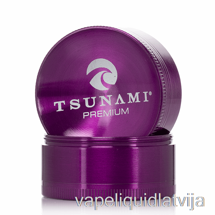 Cunami 1,9 collu 4-daļīga Nogrimuša Purpura (50 mm) Dzirnaviņas